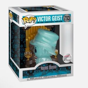 *RARE* Disney Pop! Victor Geist Vinyl Figure - Blue